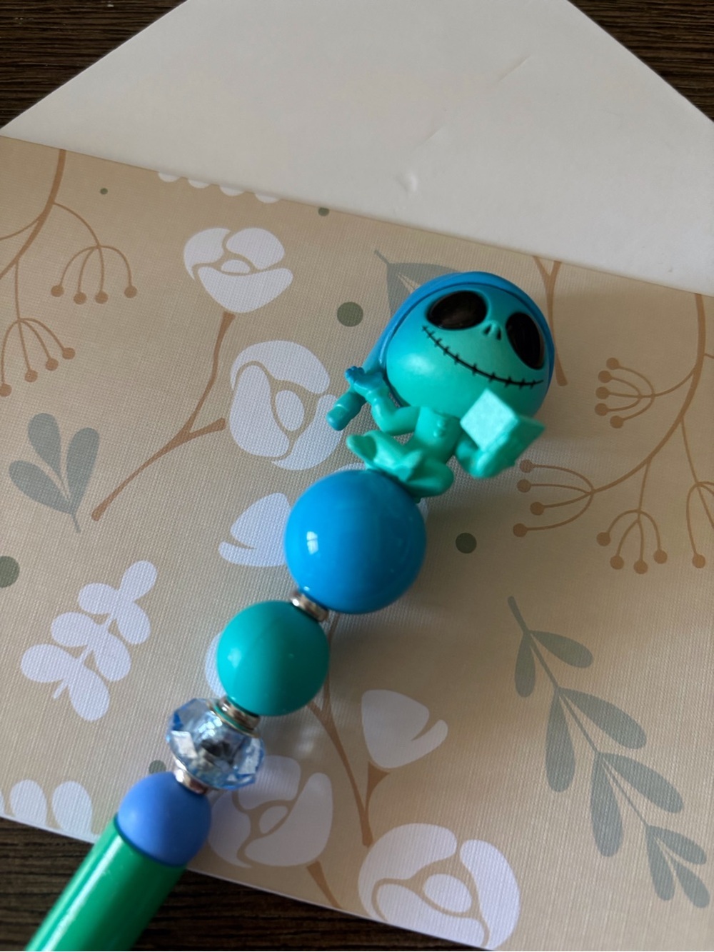 Disney Doorables: Nightmare Before Christmas: Jack DC handmade beaded pen